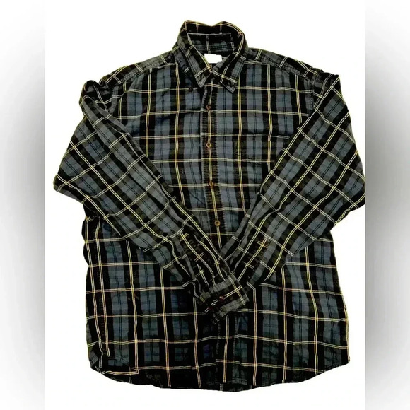 Men’s LL Bean Blue Flannel Size Small